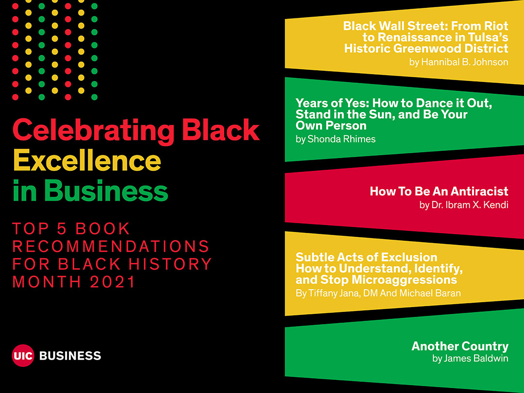 Celebrating Black Excellence in Business: Top 5 Book Recommendations for Black History Month 2021