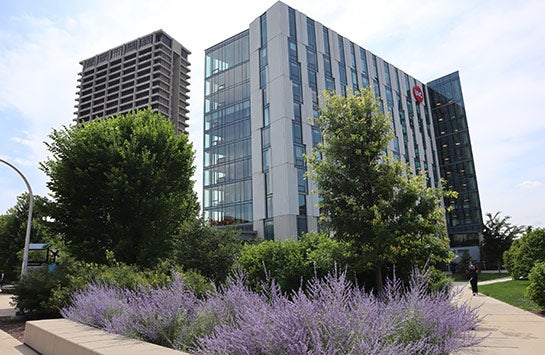 UIC's University Hall and ARC building